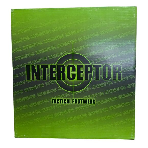 Men's Comfort Combat Tactical Boots Waterproof Slip Oil Resistant Zippered Black - Picture 10 of 10